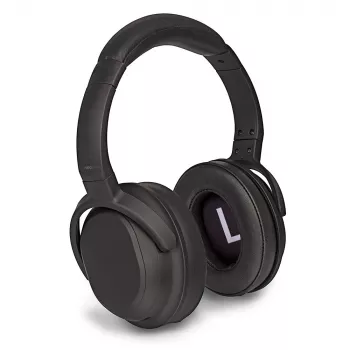Lindy LH500XW+ Bezvadu un vadu austiņas ar ANC, Bluetooth 5.0, Melnas