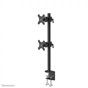 Neomounts FPMA-D700DV Monitora roka 10-27 collām, Skava, 6 kg, 25.4 cm (10 inch), 68.6 cm (27 inch), 100 x 100 mm, Melna