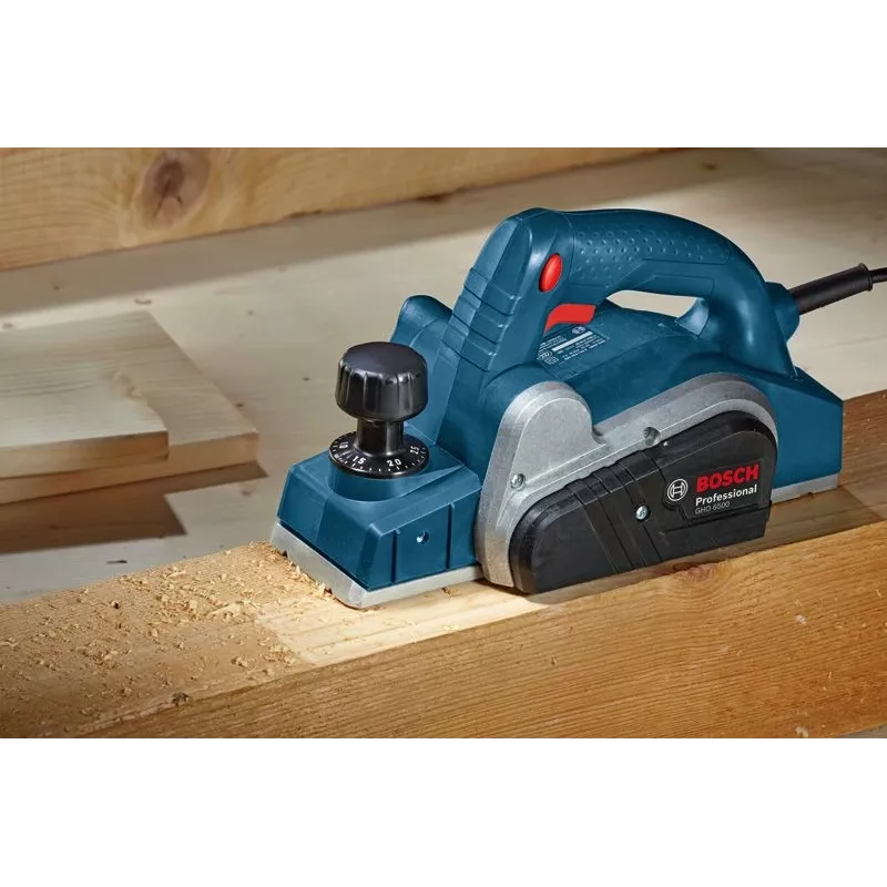 Bosch GHO 6500 ēvelmašīna, Melna, Zila, Metāliska 16500 RPM 650 W