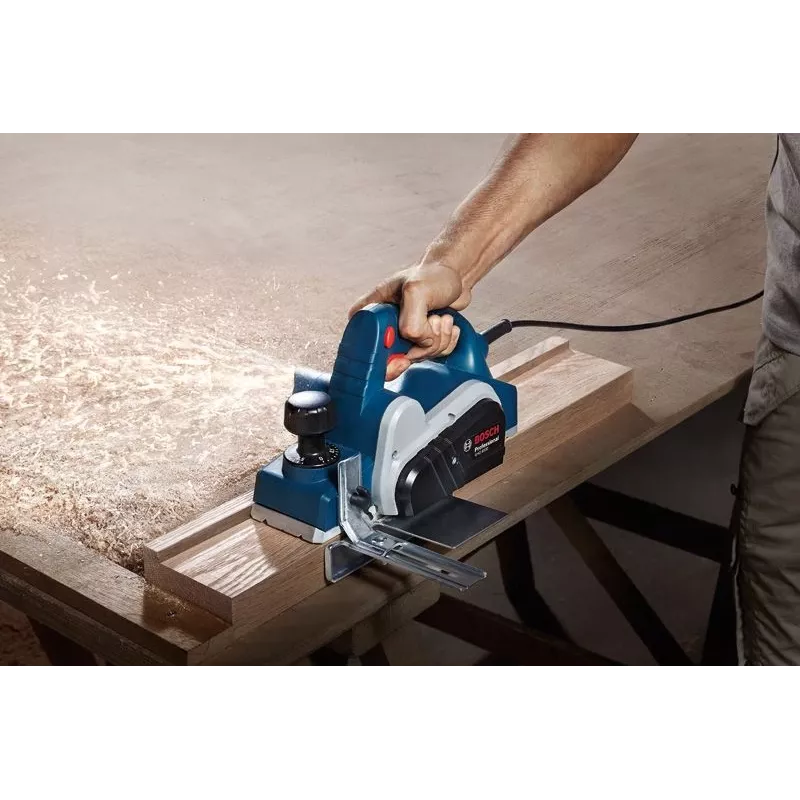 Bosch GHO 6500 ēvelmašīna, Melna, Zila, Metāliska 16500 RPM 650 W
