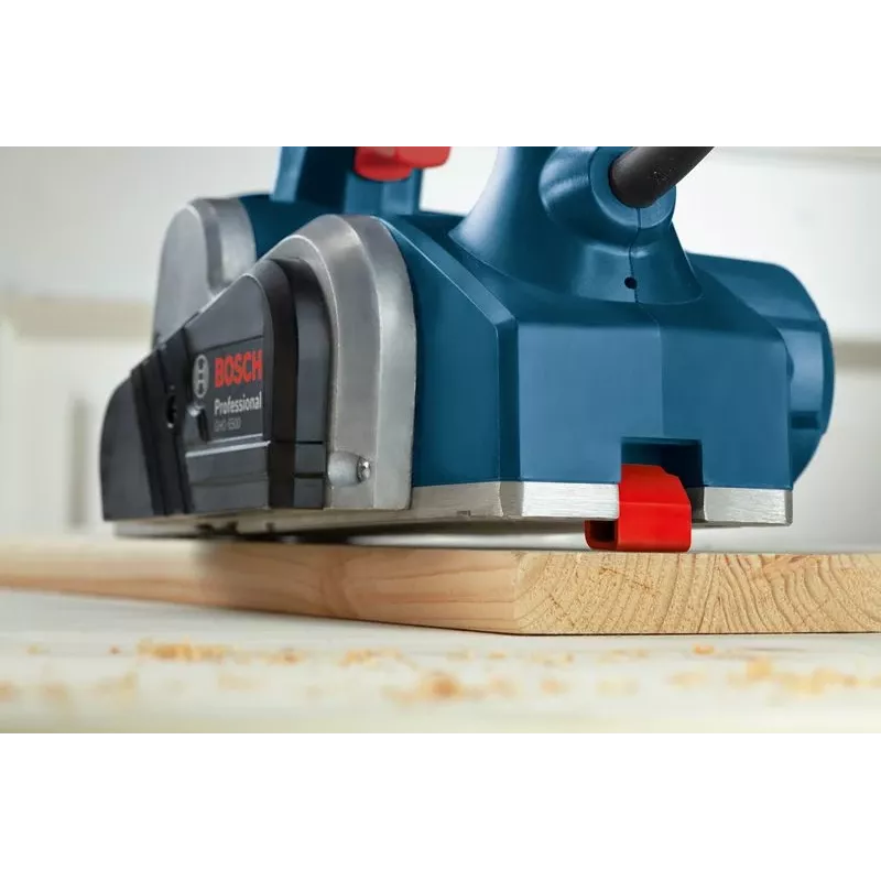 Bosch GHO 6500 ēvelmašīna, Melna, Zila, Metāliska 16500 RPM 650 W