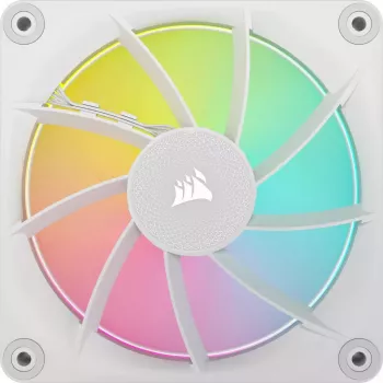 Korpusa ventilators Corsair iCUE LINK LX120 RGB 12 cm Balts 400-2400 RPM