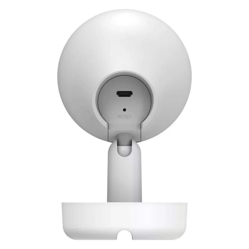 D-Link 2K QHD iekštelpu Wi-Fi kamera DCS-8350LH, IP drošības kamera, iekštelpām, vadu un bezvadu, Amazon Alexa un Google Assistant, galda, balta