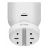 D-Link 2K QHD iekštelpu Wi-Fi kamera DCS-8350LH, IP drošības kamera, iekštelpām, vadu un bezvadu, Amazon Alexa un Google Assistant, galda, balta