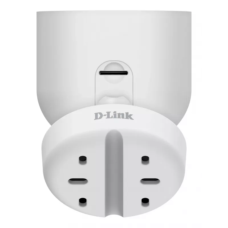 D-Link 2K QHD iekštelpu Wi-Fi kamera DCS-8350LH, IP drošības kamera, iekštelpām, vadu un bezvadu, Amazon Alexa un Google Assistant, galda, balta