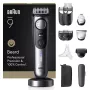 Braun BeardTrimmer 9 BT9560 Akumulators 52 2 cm Slapjš & Sauss Melns, Pelēks