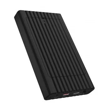 ICY BOX IB-2817MCL-C31 SSD ārējais korpuss Melns M.2 USB barots
