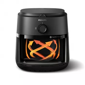 Philips 1000 sērija NA120/00 karstā gaisa fritieris 4.2 L 1500 W melns
