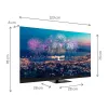 Televizors Thomson Q70 Series 55QG6C14 — 55 collu QLED 4K Ultra HD (3840×2160), Google TV, Wi‑Fi, DVB-C/S/T/T2