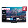 Televizors Thomson Q70 Series 55QG6C14 — 55 collu QLED 4K Ultra HD (3840×2160), Google TV, Wi‑Fi, DVB-C/S/T/T2