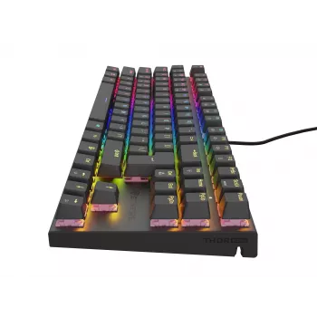 GENESIS Thor 303 TKL tastatūra Gaming USB QWERTY Spāņu Melna