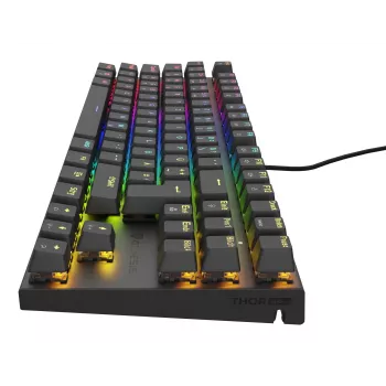 GENESIS Thor 303 TKL tastatūra Gaming USB QWERTZ Melna