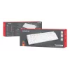 GENESIS NKG-2300 klaviatūra, vadu, USB, mehāniska, QWERTY, balta