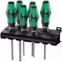 Skrūvgriežu komplekts Wera 335/350/355/6 Kraftform Plus