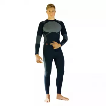 Aizsargveste Glovii GXBL slēpošanai un snovbordam, unisex, L, melna, elpojoša, uzlādējams akumulators