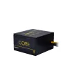 Chieftec Core BBS-700S barošanas bloks 700 W 24-pin ATX PS/2 Melns