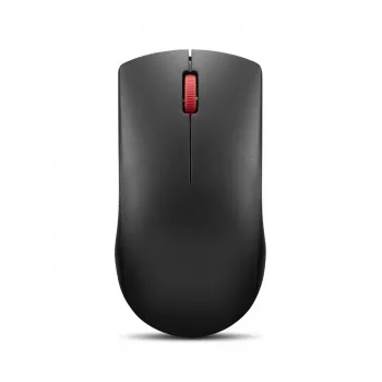 Bezvadu pele Lenovo 150 GY51L52638 — ambidekstrāla, optiskā 1000 DPI, 2.4 GHz nano USB uztvērējs, melna, AA baterija