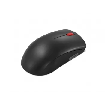 Bezvadu pele Lenovo 150 GY51L52638 — ambidekstrāla, optiskā 1000 DPI, 2.4 GHz nano USB uztvērējs, melna, AA baterija
