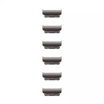 Apple 46mm Slate Link Bracelet pagarinājuma komplekts 6 pelēkas saites