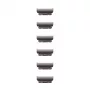 Apple 46mm Slate Link Bracelet pagarinājuma komplekts 6 pelēkas saites
