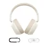 Austiņas Baseus Bass 35 Max — Bezvadu, Galvas saite, Virsauss, USB Type-C, 20–20000 Hz, 10 m, Balta