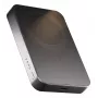 ZENS Powerbank Slim Qi2 Al 10000mAh Melns