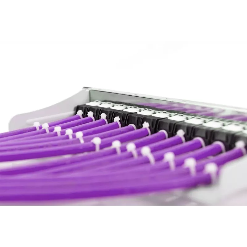 DIGITUS instalācijas kabelis - CAT6 - U/UTP - B2ca - 100m - Violeta
