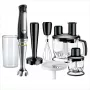 Braun MQ 7087X 1.2 L rokas blenderis 1000 W Melns, Nerūsējošs tērauds