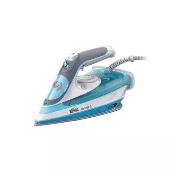 Braun TexStyle 5 SI 5006 BL gludeklis ar keramikas zoli 2600 W, zils/pelēks/balts