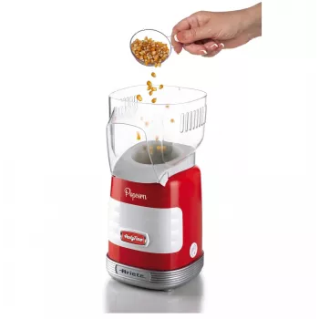 Ariete 2956 Popkorna gatavotājs Party Time, karstā gaisa, 1000 W, sarkans