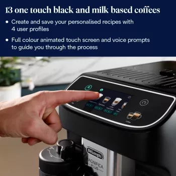 De’Longhi Magnifica Plus ECAM320.60.B Pilnībā automātiska espresso automāts 1.9 L