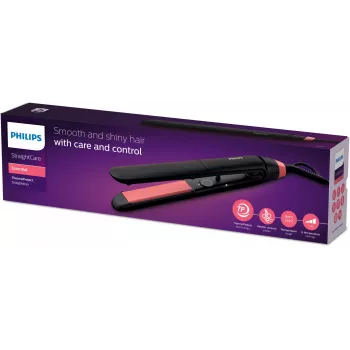 Philips Essential ThermoProtect taisnotājs un iztaisnošanas birste, 160-230 °C, 30 s uzsilde