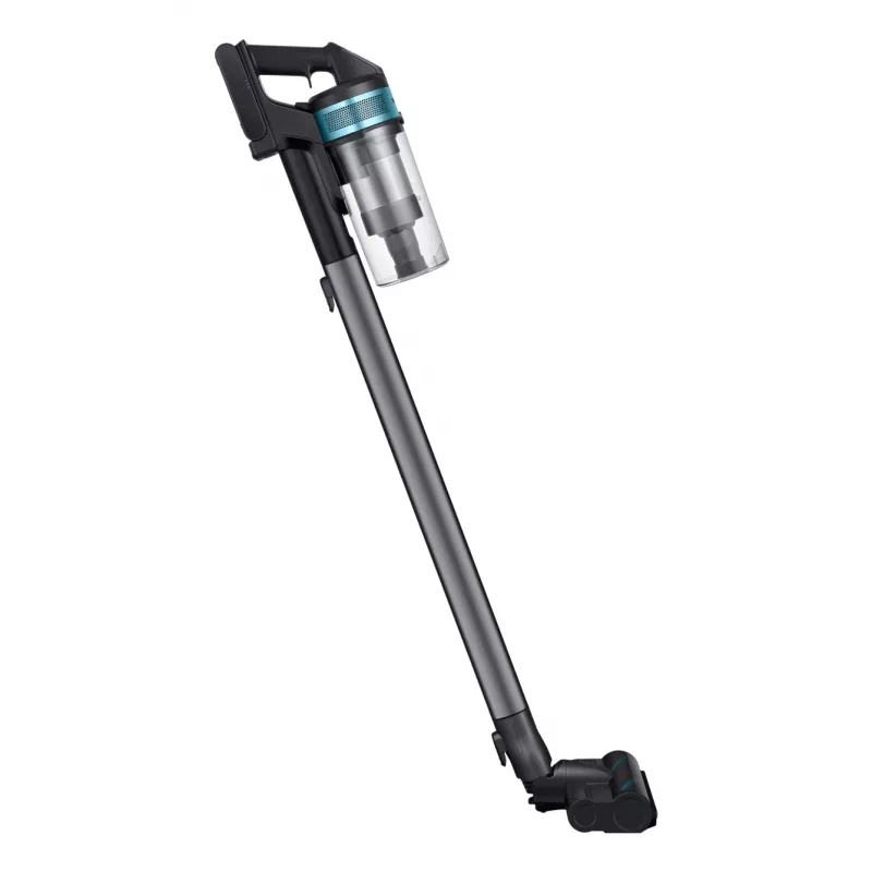 Samsung VS20B75AGR1/GE 2-in-1 putekļsūcējs (bezmaiss, 0.8 L, 550 W, melns/hroms/piparmētra)