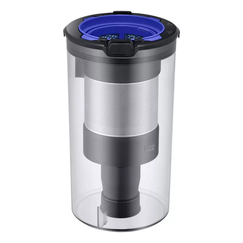 Samsung VS20B75AGR1/GE 2-in-1 putekļsūcējs (bezmaiss, 0.8 L, 550 W, melns/hroms/piparmētra)