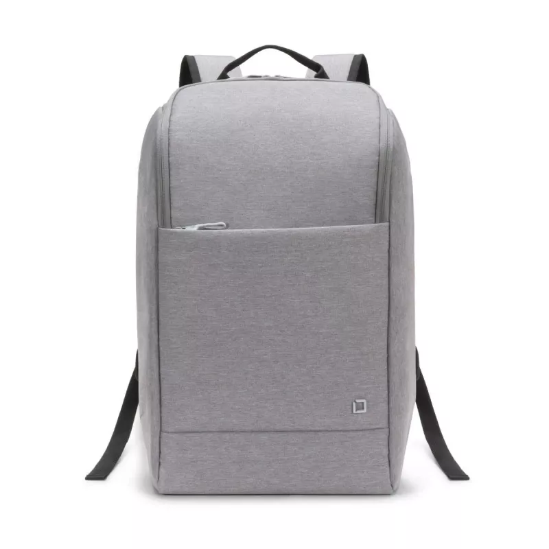 DICOTA Mugursoma Eco Motion – 13-15.6 inch piezīmjdatora mugursoma – gaiši pelēka / 600d RPE poliesters