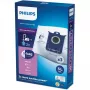 Putekļu maisiņi Philips s-bag FC8027/01 — sintētiskie 5 L, 5 slāņi, 3 gab.