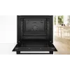 Iebūvējamā elektriskā cepeškrāsns Bosch Serie 4 HRG312BB4, 71 L, 3600 W, melna, skārienvadība, A+
