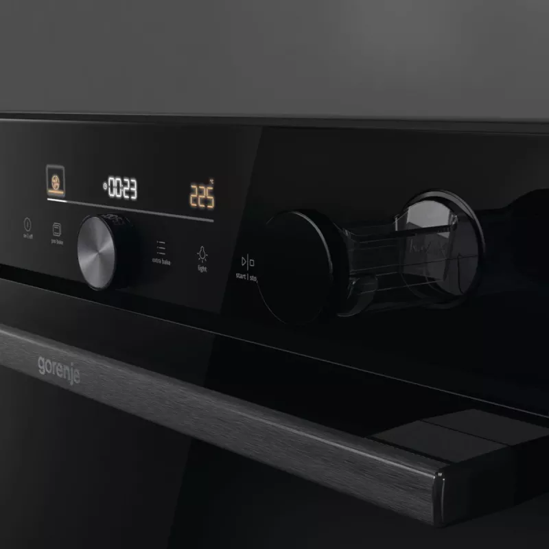 Gorenje BSA6747DGWI Melna iebūvējamā elektriskā cepeškrāsns