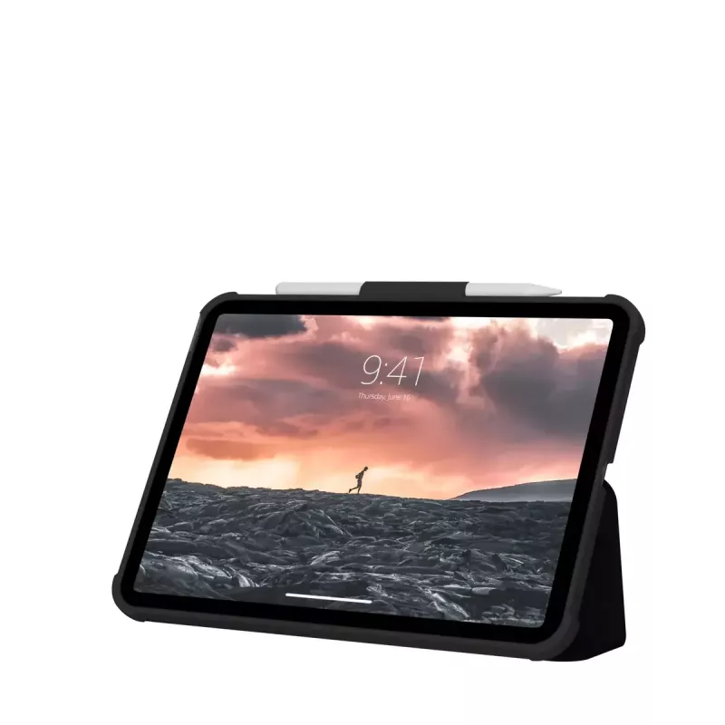 Folio Maciņš Urban Armor Gear Plyo 27.7 cm 10.9 collu Melns Caurspīdīgs