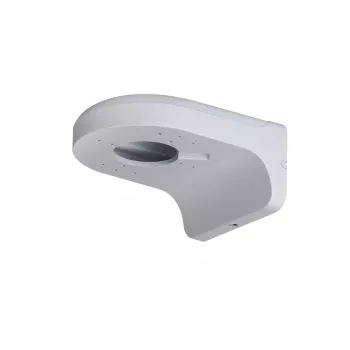Stūra kronšteins DAHUA PFB204W — universāls balts kameras stiprinājums, 1 kg, 122×160×76 mm