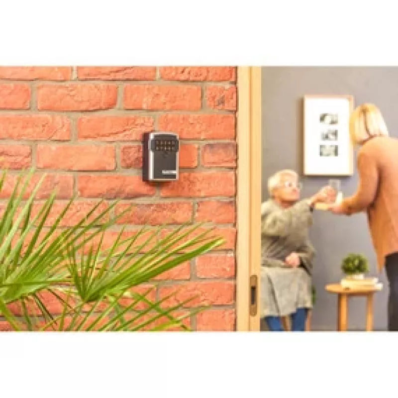 MASTER LOCK Bloķējamā kaste ar Bluetooth - Melna / Pelēka