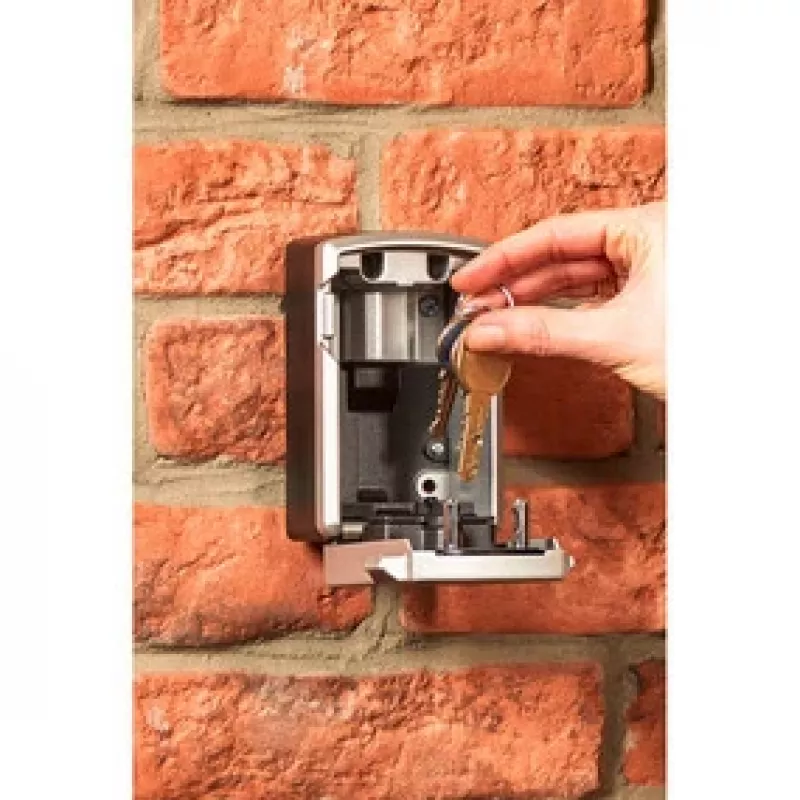 MASTER LOCK Bloķējamā kaste ar Bluetooth - Melna / Pelēka