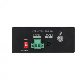 Dahua Technology PFS3110-8ET-96-V2 Nenodrošināts ātrās Ethernet (10/100) PoE slēdzis 10U melns