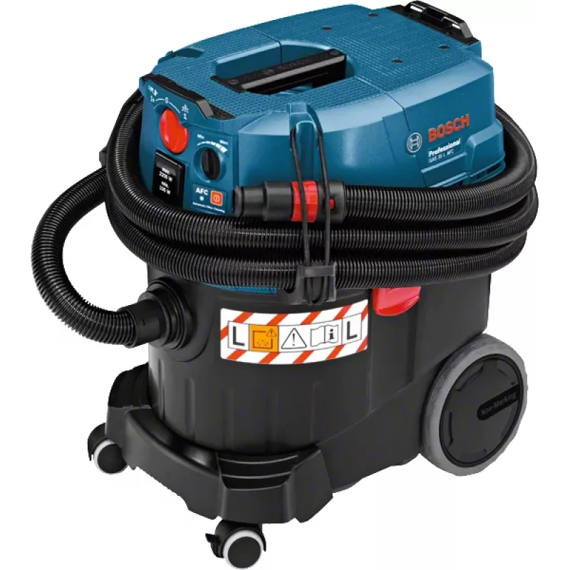 Bosch GAS 35 L AFC Professional Slapjās un sausās sūkšanas putekļsūcējs Melns, Zils 1200 W