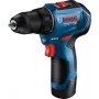 Bosch GSR 12V-30 akumulatora skrūvgriezis, 2x 2,0 Ah, 30/17 Nm, bezsuku, koferis