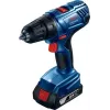 Bosch GSR 180-LI Bezvadu urbjskrūvgriezis 1900 RPM, 2 ātrumi, 13 mm bezatslēgas patrona, 2x Li-Ion 2 Ah
