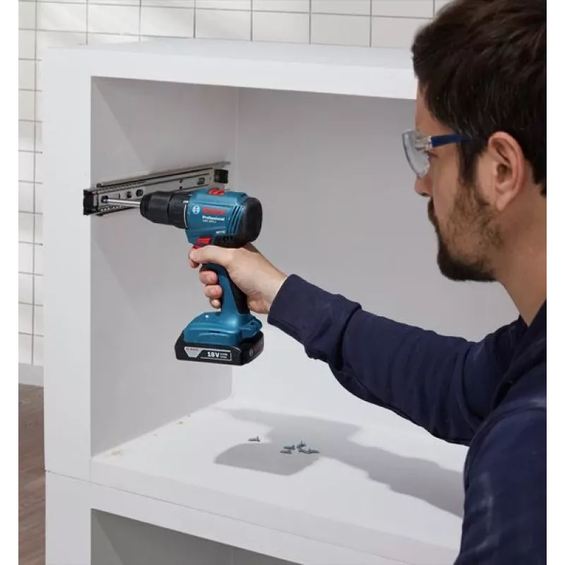 Bosch GSR 185-LI Professional Bezsuku Urbjmašīna 1900 RPM 1.3 kg Zila