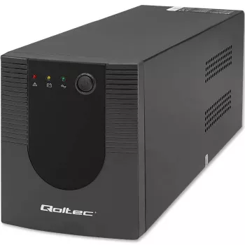 Qoltec UPS 53776 Line-Interactive 1.5 kVA 900 W 4 AC kontaktligzdas