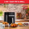 Tefal Easy Fry & Grill EY5058 Viena 4.2 L Brīvstāvoša 1550 W Karstā gaisa fritieris Melns