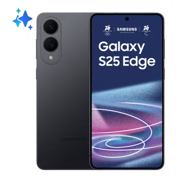 Samsung Galaxy S25 Edge 17 cm (6.7 collu) Dual SIM Android 15 5G USB Type-C 12 GB 256 GB 3900 mAh Melns